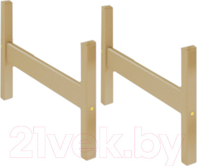 Комплект опор для кровати Мебельград Соня пакет №12 (массив сосны прозрачный лак)