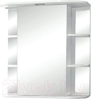 Шкаф с зеркалом для ванной Tivoli Герда 50 R / 463060 (с подсветкой)