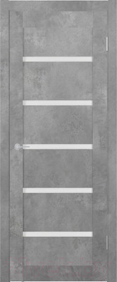 Дверь межкомнатная Stark ST8 ДО 60x200 (бетон светлый)