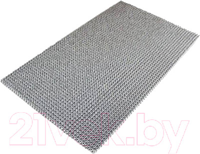 Коврик грязезащитный Ковропласт Травка 53x82 (серый)