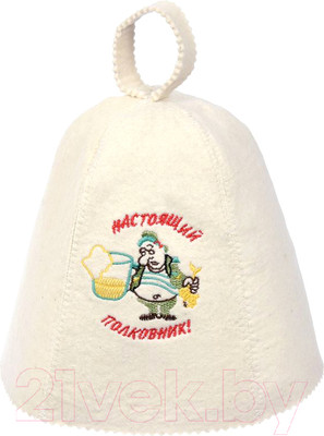 Шапка для бани Королевна Настоящий полковник / 5113-5022