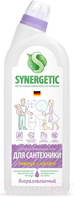 Чистящее средство для ванной комнаты Synergetic Сказочная чистота для сантехники (700мл)