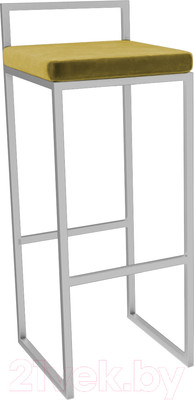 Стул барный Hype Mebel Энзо (белый/золото)