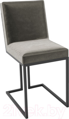 Стул Hype Mebel Морган (черный/серый)