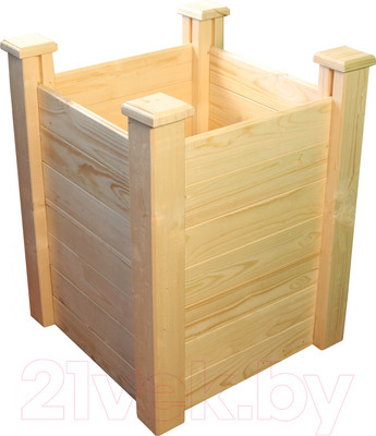 Грядка модульная КомфортПром Приподнятая H77x62x62см / 10014004