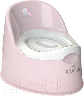 Детский горшок Kidwick Гигант / KW060302 (розовый/белый)