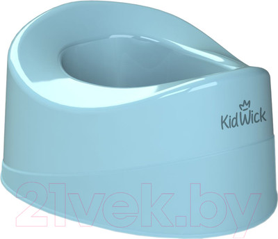 Детский горшок Kidwick Мини / KW010201 (голубой)