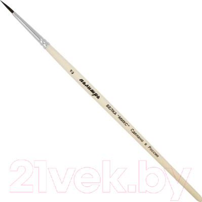 Кисть для рисования ПАЛИТРА Белка 2 / ЖА1-02.00Б