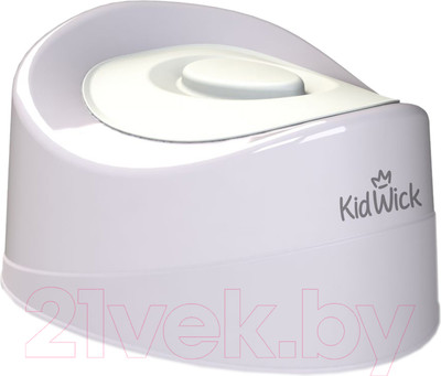 Детский горшок Kidwick Мини / KW010402 (серый/белый)