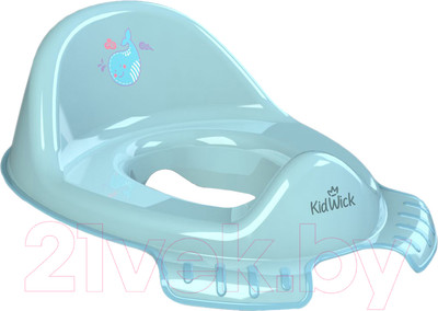 Детская накладка на унитаз Kidwick Флиппер / KW120200 (голубой/темно-голубой)