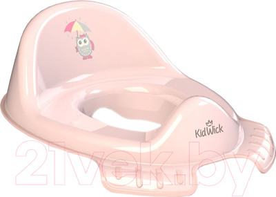Детская накладка на унитаз Kidwick Флиппер / KW120300 (розовый/темно-розовый)