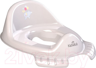 Детская накладка на унитаз Kidwick Флиппер / KW120400 (серый/темно-серый)