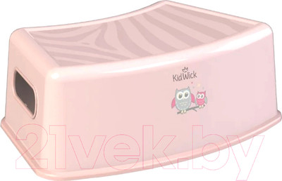 Табурет-подставка Kidwick Тигр / KW180304 (розовый/темно-розовый)