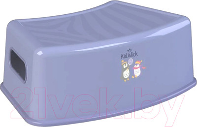 Табурет-подставка Kidwick Тигр / KW180504 (фиолетовый/темно-фиолетовый)