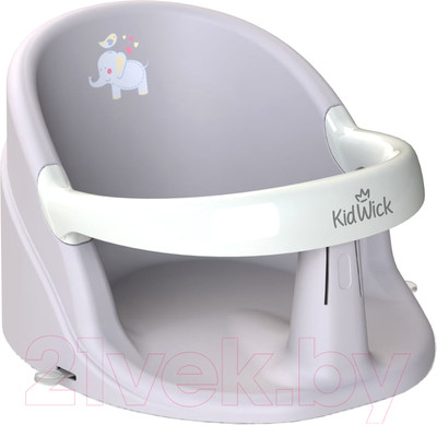 Стульчик для купания Kidwick Немо / KW140400 (серый/белый)