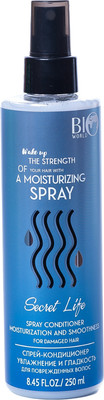 Кондиционер-спрей для волос Bio World Увлажнение и гладкость для поврежденных волос (250мл)