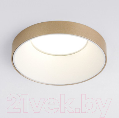 Точечный светильник Elektrostandard 112 MR16 (белый/золото)