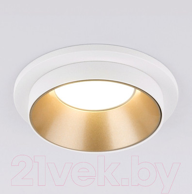 Точечный светильник Elektrostandard 113 MR16 (золото/белый)