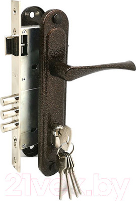 Замок врезной Зенит ЗВ4-85.3 / БП-00009288 (медь)