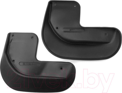 Комплект брызговиков FROSCH NLF.38.11.F11 для Peugeot 308 (2шт, передние)
