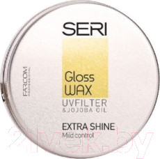 Воск для укладки волос Farcom Professional Seri экстра-блеск слабой фиксации (100мл)