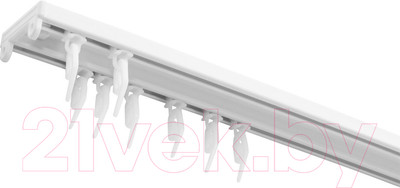 Карниз для штор Эскар Катал7 / 242470240 (2.4м, алюминий)