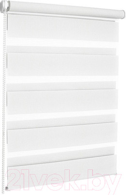 Рулонная штора Эскар День-Ночь 37x170 / 400501037 (белый)