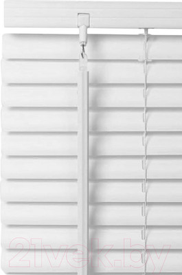 Жалюзи горизонтальные Эскар 90x160 / 6090160 (белый)