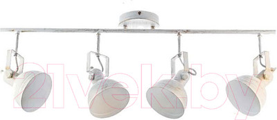 Люстра Aitin-Pro НПБ A677/4W (белый/золотая патина)