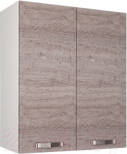 Шкаф навесной для кухни Anrex Alesia для сушки посуды 2D/60-F1 (серый/дуб анкона)