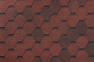 Черепица Roofshield Фемили Эко Лайт красный с оттенением / FL-S-50 (3м2)