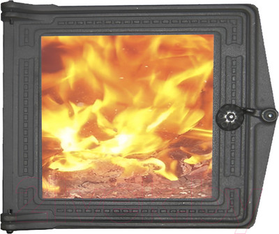 Дверца печная Литком ДТ-3C (Р) 25х21 (под стекло)