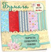 Набор бумаги для скрапбукинга Попурри Для скрапбукинга / 4810764003010