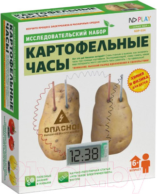Набор для опытов ND Play Картофельные часы NDP-034 / 273882