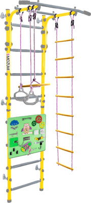 Детский спортивный комплекс Midzumi Banji Busyboard (лимонный пай/салатовый)