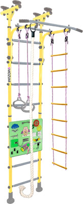 Детский спортивный комплекс Midzumi Niji Busyboard (лимонный пай/салатовый)