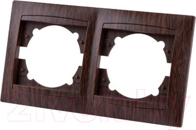Рамка для выключателей и розеток TDM Лама SQ1815-0430 (венге)