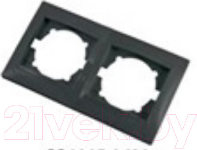 Рамка для выключателей и розеток TDM Лама SQ1815-0630 (графит)