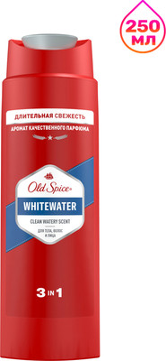 Шампунь-гель для душа Old Spice Whitewater (250мл)