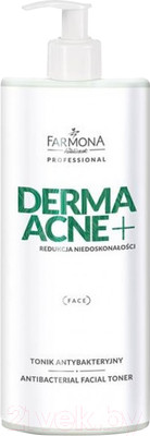 Тоник для лица Farmona Professional Dermaacne+ грушевый антибактериальный (500мл)