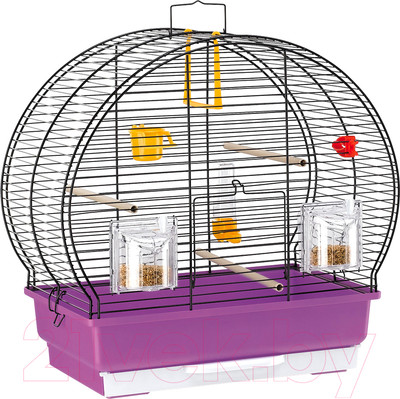 Клетка для птиц Ferplast Luna 2 / 52005517W2 (черный)