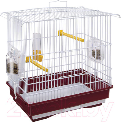 Клетка для птиц Ferplast Giusy / 52008514W2 (красный)