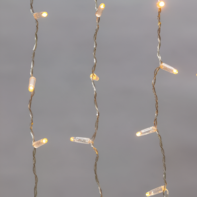 Светодиодная бахрома Neon-Night Айсикл 255-141 (4.8x0.6м, желтый)