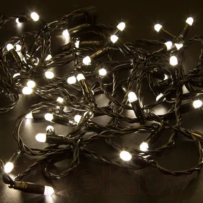 Светодиодная гирлянда Neon-Night Нить 305-146 (10м, теплый белый)