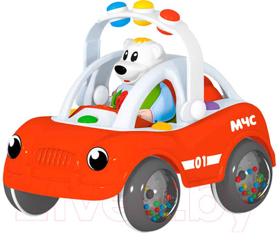 Автомобиль игрушечный Stellar Ватрушка. Пожарная / 01961