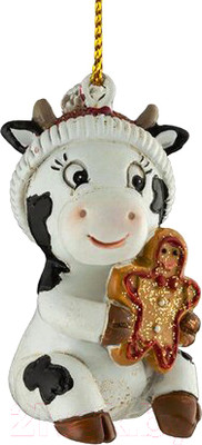 Елочная игрушка Erich Krause Decor Новогодняя коровка / 51241