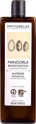 Гель для душа Phytorelax Laboratories Almond Shower Gel Emollient & Nourishing (500мл)