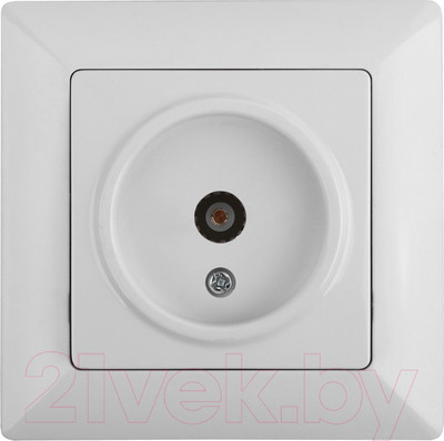 Розетка INTRO Solo 4-301-01 / Б0043368 (белый)