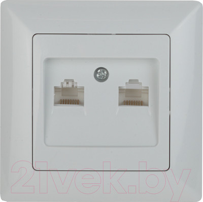 Розетка INTRO Solo 4-304-01 / Б0043389 (белый)