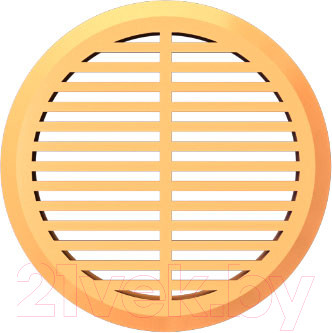 Решетка вентиляционная ERA 05ДП 1/4 с фланцем (бежевый)